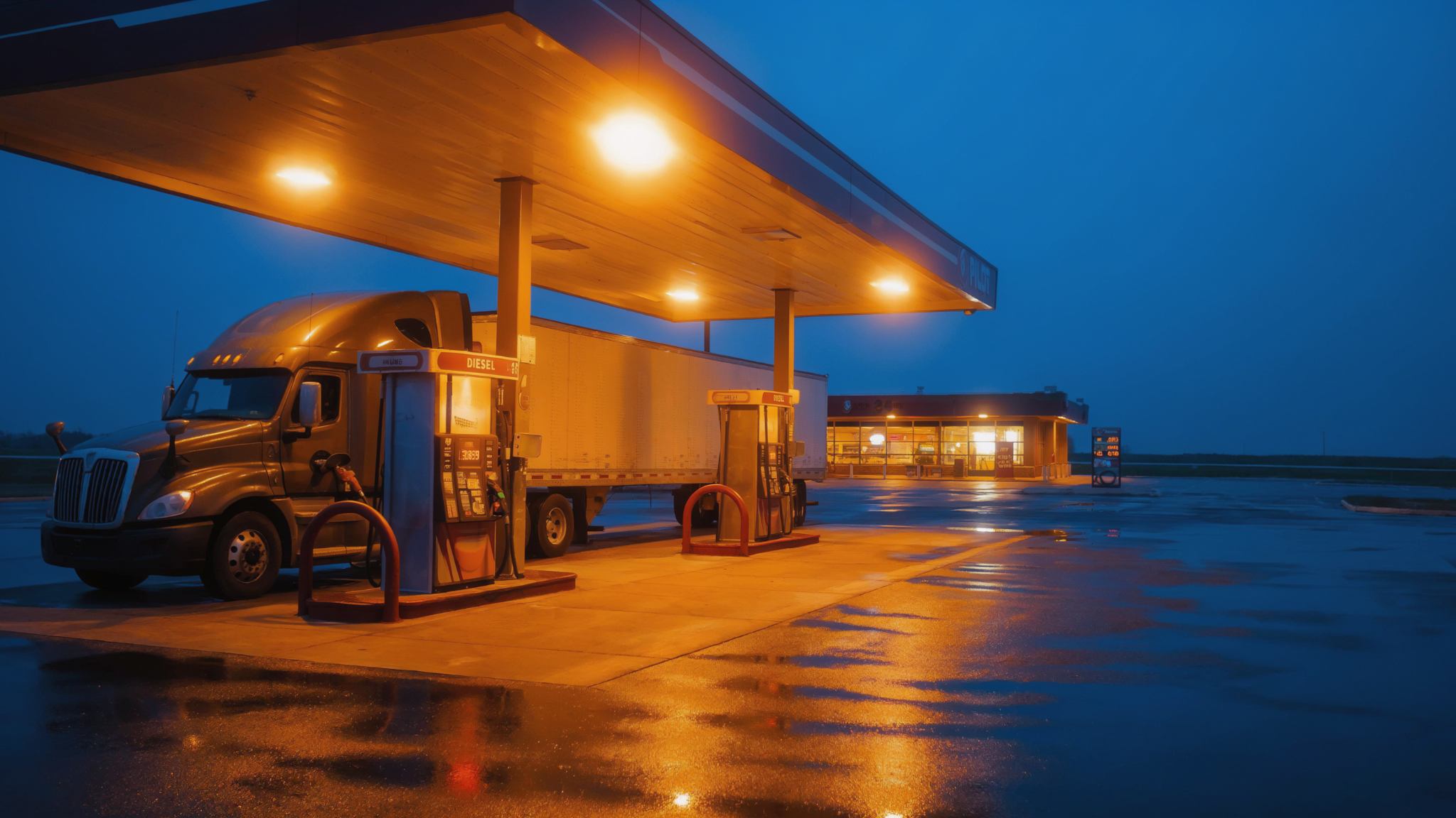 Fuel station