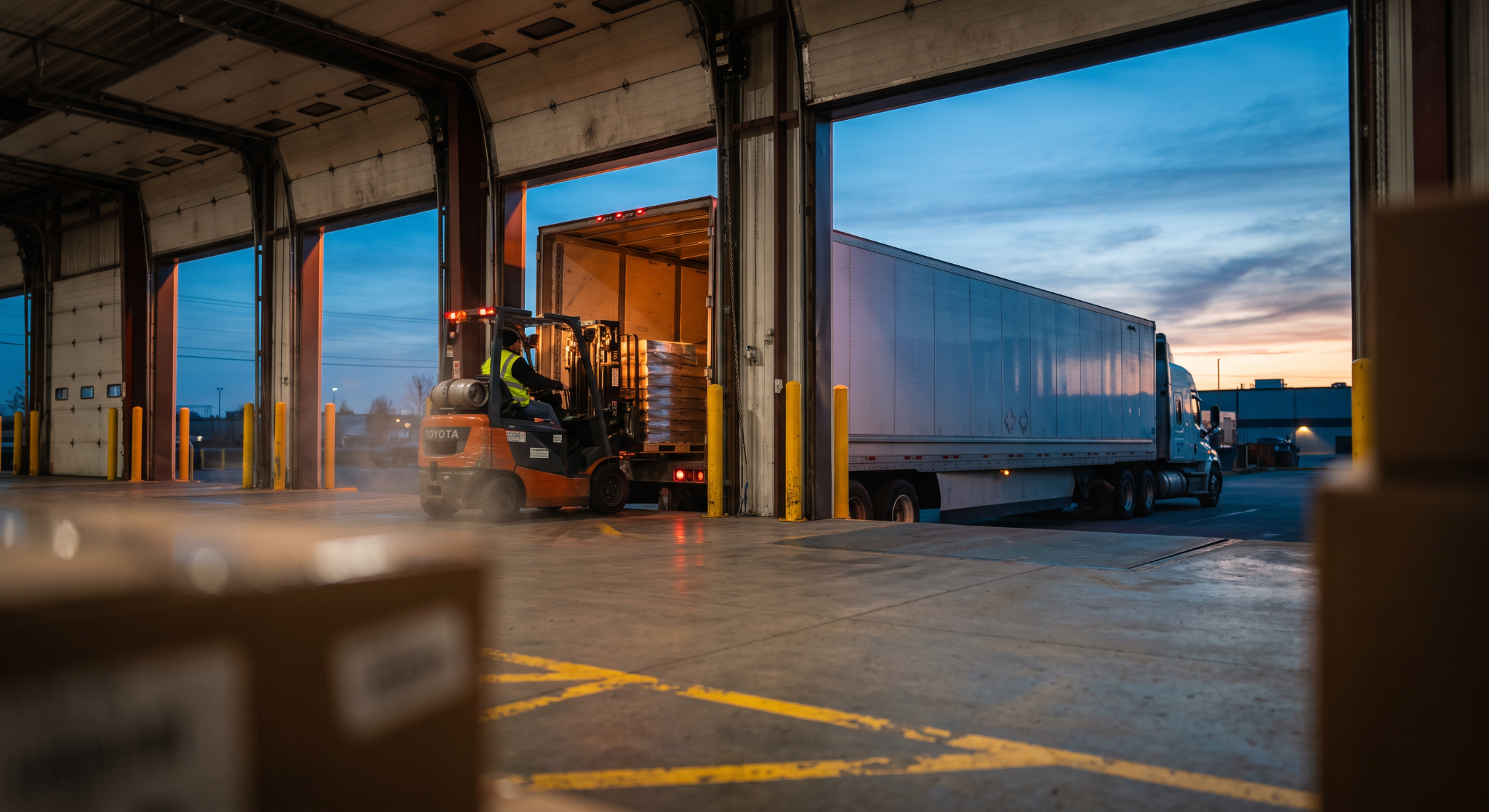 Warehouse loading dock